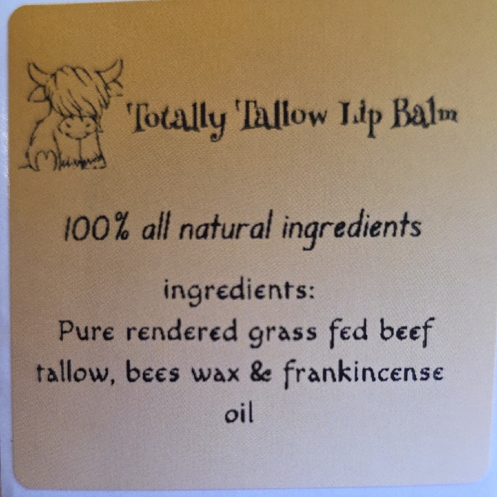 Tallow Lip Balm